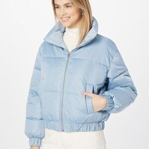Women's Light Blue Puffer Jacket